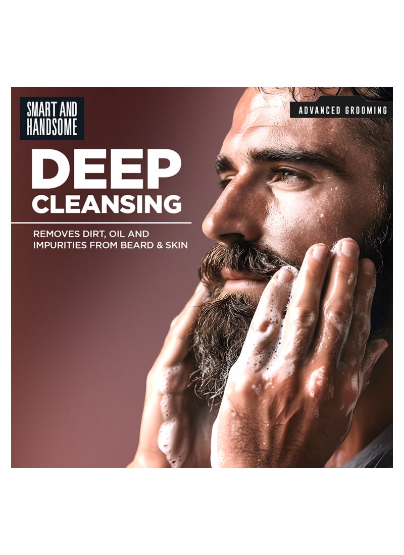 emami Beard And Face Wash With Vitamin E And Caffeine 100g - Image 2